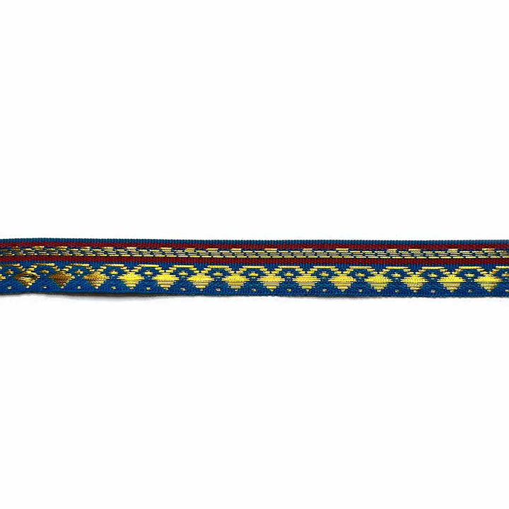 Firozi & Golden Zari Color Weaving Border | Firozi | Golden Za ri Color Weaving Border | Art Craft | Craft Store | Craft | Art Making | Project Making | Online Art Craft | Indian Art Craft | Indian Craft | Handmade | decoration Essentials | Adikala Craft Store