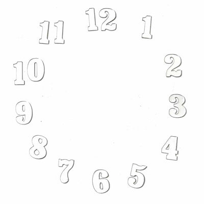 Acrylic Clock Number (1)