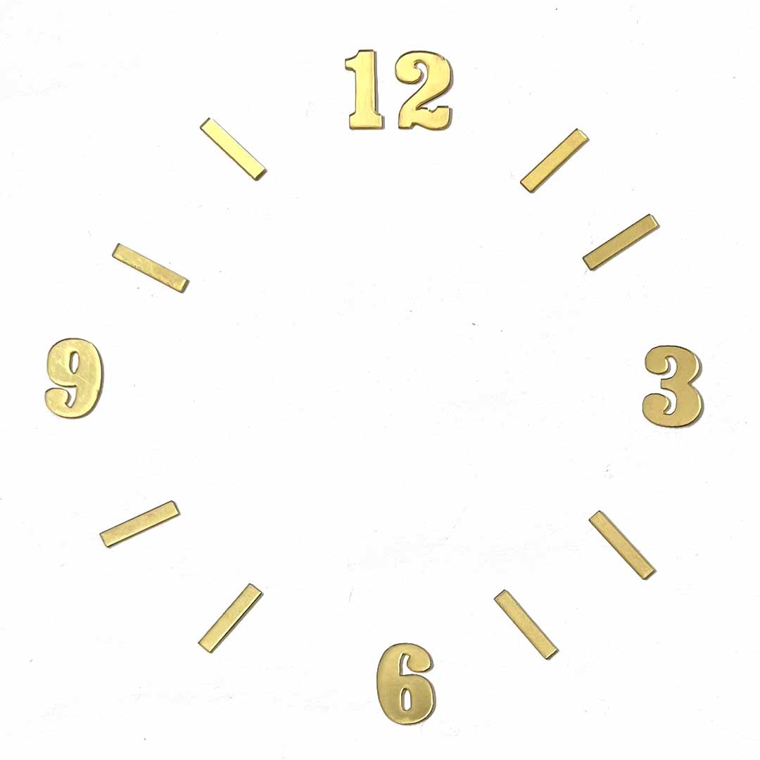 Acrylic Clock Number (2) – Adikala - Craft Store