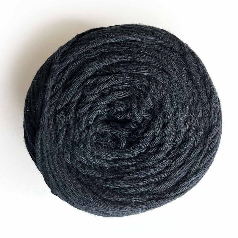 Black Color 8 PLY Cotton Crochet Thread Balls | Crochet Thread Balls for Weaving and Craft Making | cotton bolls