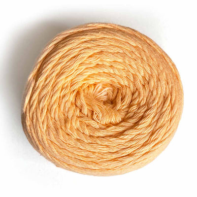 Peach Color 8 PLY Cotton Crochet Thread Balls for Weaving and Craft Making - 100GMS