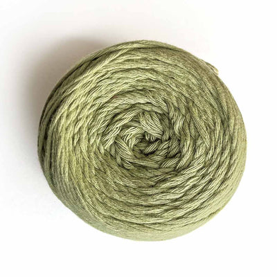 Pista Green Color 8 PLY Cotton Crochet Thread Balls for Weaving and Craft Making - 100GMS