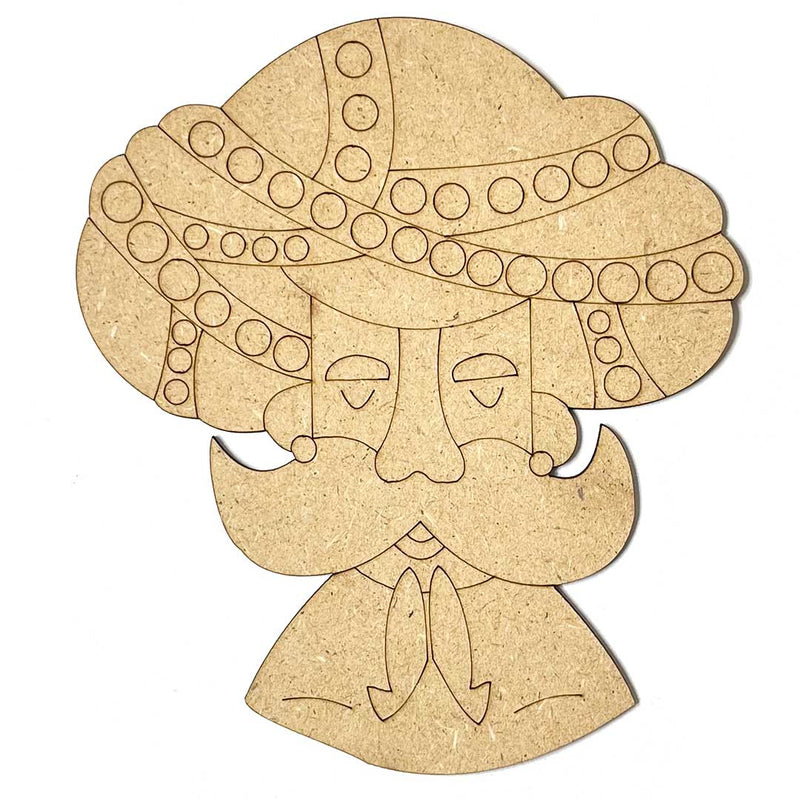 Ram Ram Sa Engraved Design