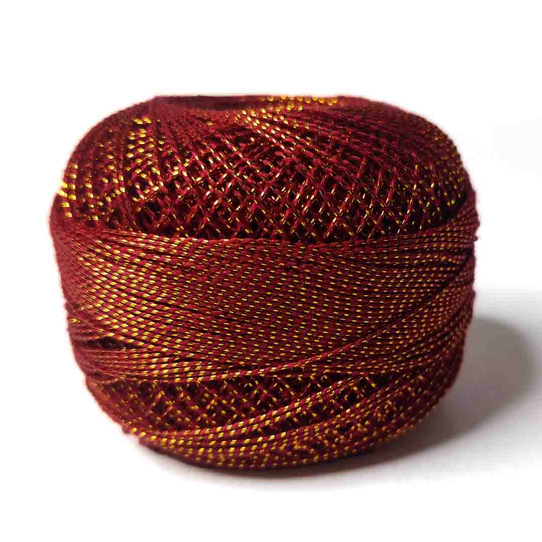 Metallic Red Cotton – Adikala - Craft Store